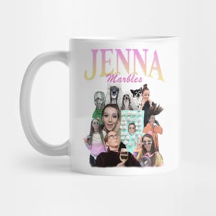 Jenna Marbles Retro - Pink Variant Mug